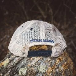 Buffalo Jackson Trading Co. Vintage Wyoming State Flag Hat | Navy