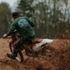 Buffalo Jackson Trading Co. Great Smoky Mountain National Park L/S Tee | Hunter Green