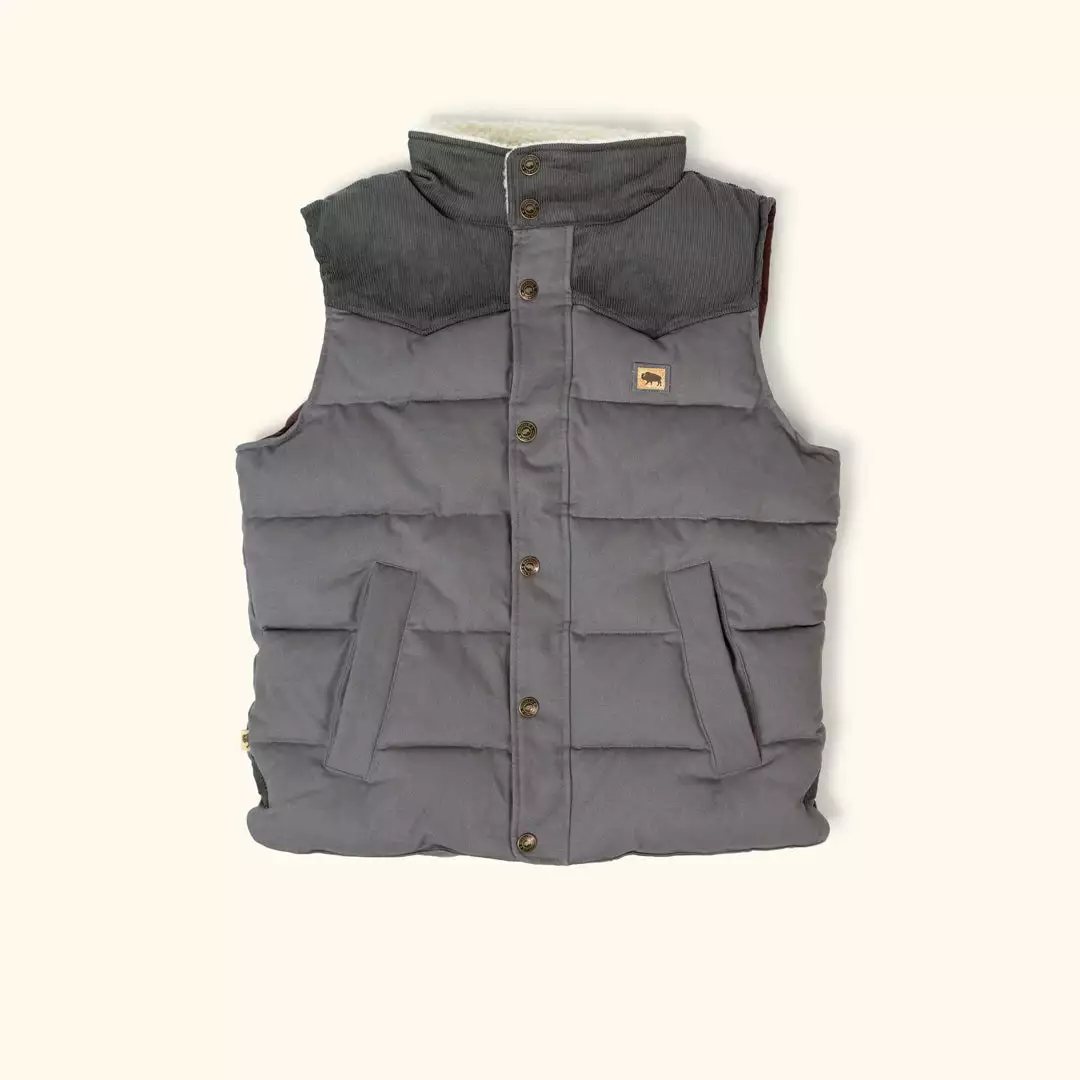 Buffalo Jackson Trading Co. Jackson Vest W/ Sherpa Collar | Stone & Slate New 4 Buffalo Jackson Trading Co. Jackson Vest W/ Sherpa Collar | Stone & Slate New