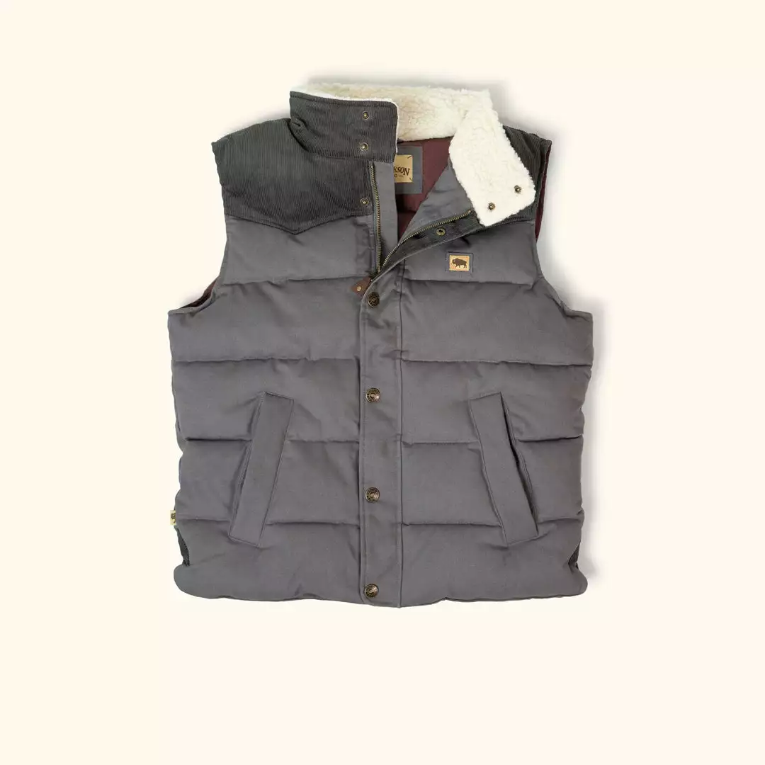 Buffalo Jackson Trading Co. Jackson Vest W/ Sherpa Collar | Stone & Slate New 5 Buffalo Jackson Trading Co. Jackson Vest W/ Sherpa Collar | Stone & Slate New