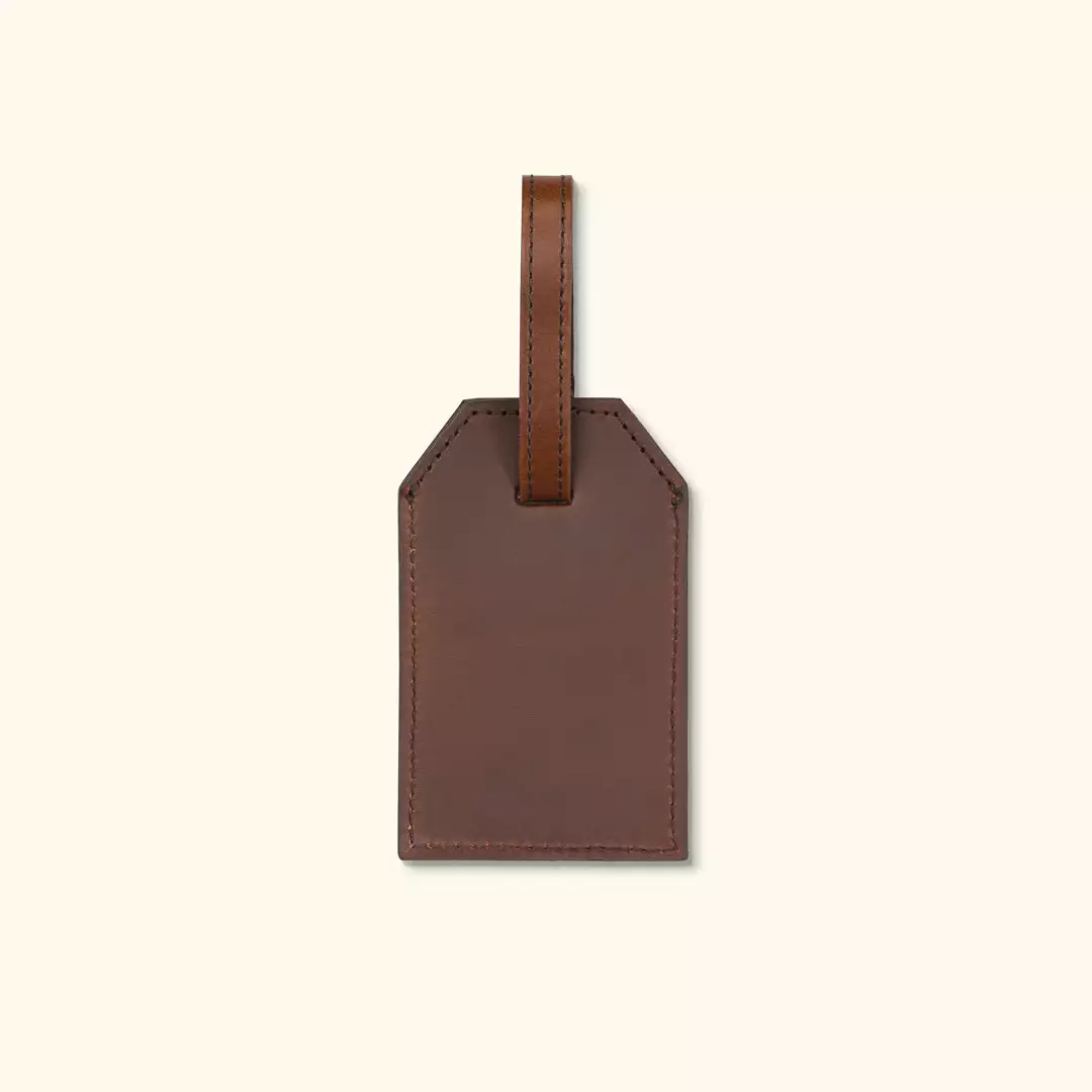 Buffalo Jackson Trading Co. Jefferson Leather Luggage Tag | Elderwood 4 Buffalo Jackson Trading Co. Jefferson Leather Luggage Tag | Elderwood