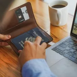 Buffalo Jackson Trading Co. Jefferson Passport Wallet | Elderwood Leather 18 Buffalo Jackson Trading Co. Jefferson Passport Wallet | Elderwood Leather