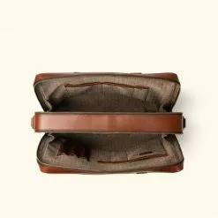 Buffalo Jackson Trading Co. Leather Briefcases Jefferson Leather Briefcase | Elderwood