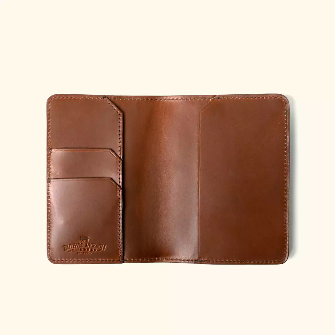 Buffalo Jackson Trading Co. Jefferson Passport Wallet | Elderwood Leather 8 Buffalo Jackson Trading Co. Jefferson Passport Wallet | Elderwood Leather