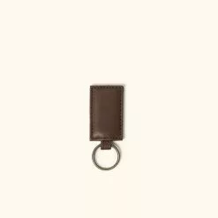 Buffalo Jackson Trading Co. Denver Leather Keychain | Dark Briar