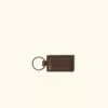 Buffalo Jackson Trading Co. Denver Leather Keychain | Dark Briar