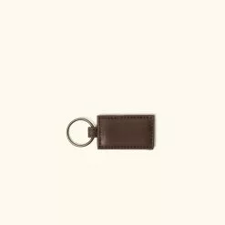 Buffalo Jackson Trading Co. Denver Leather Keychain | Dark Briar