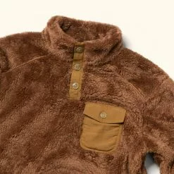 Buffalo Jackson Trading Co. Kodiak Pullover - Grizzly Brown Apparel 10 Buffalo Jackson Trading Co. Kodiak Pullover - Grizzly Brown Apparel
