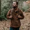Buffalo Jackson Trading Co. Kodiak Pullover - Grizzly Brown Apparel 1 Buffalo Jackson Trading Co. Kodiak Pullover - Grizzly Brown Apparel