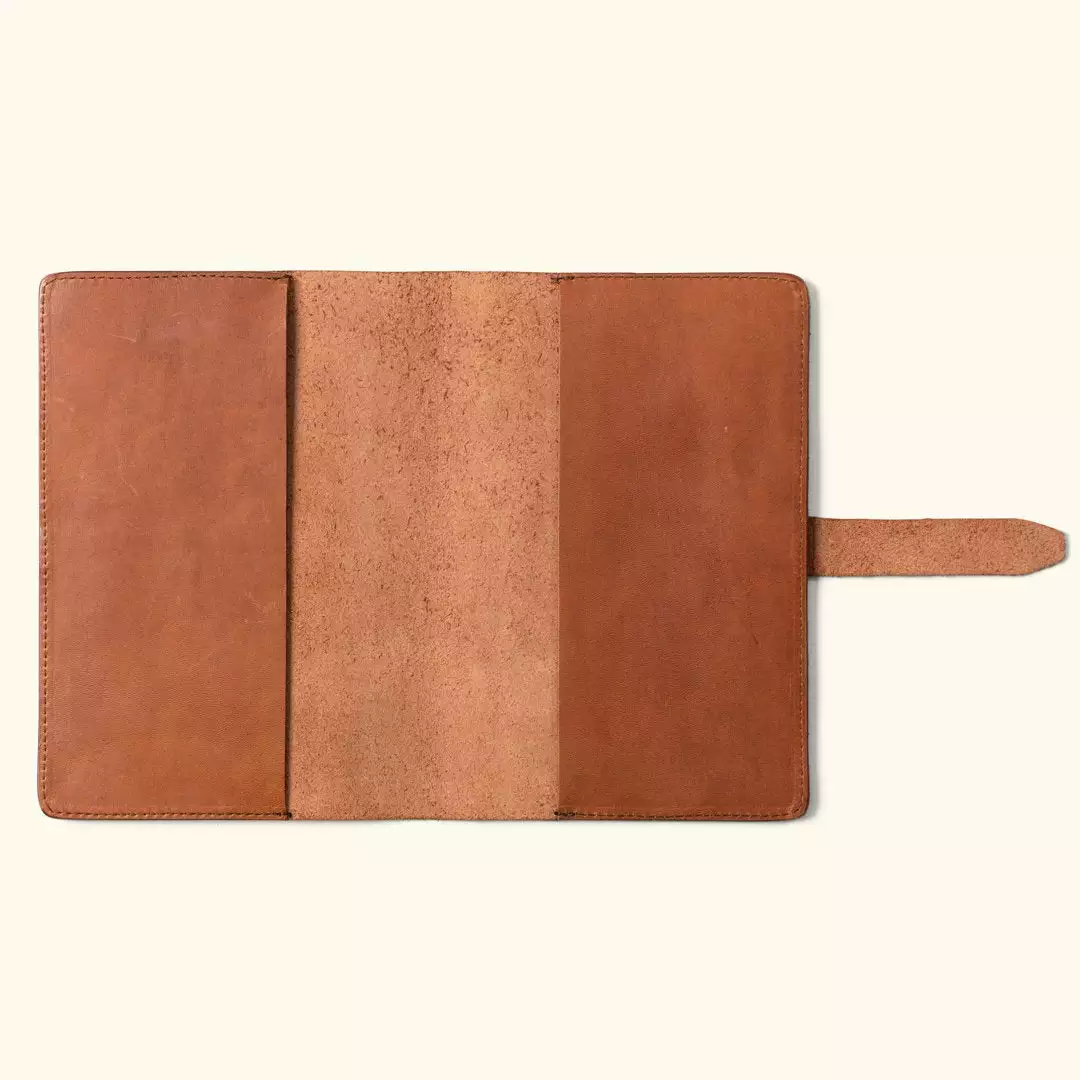 Buffalo Jackson Trading Co. Denver Leather Journal Cover - Large | Autumn Brown 5 Buffalo Jackson Trading Co. Denver Leather Journal Cover - Large | Autumn Brown