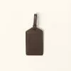 Buffalo Jackson Trading Co. Denver Leather Luggage Tag | Dark Briar