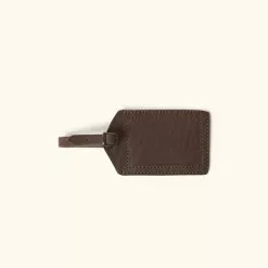 Buffalo Jackson Trading Co. Denver Leather Luggage Tag | Dark Briar 7 Buffalo Jackson Trading Co. Denver Leather Luggage Tag | Dark Briar