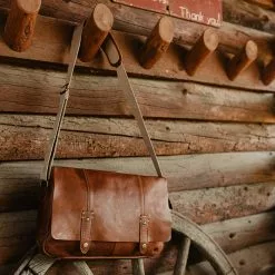 Buffalo Jackson Trading Co. Leather Messenger Bags Walker Leather Messenger Bag | Rustic Tan 16 Buffalo Jackson Trading Co. Leather Messenger Bags Walker Leather Messenger Bag | Rustic Tan