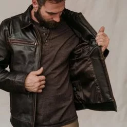 Buffalo Jackson Trading Co. Legacy Leather Jacket | Brown