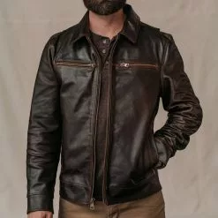 Buffalo Jackson Trading Co. Legacy Leather Jacket | Brown 16 Buffalo Jackson Trading Co. Legacy Leather Jacket | Brown