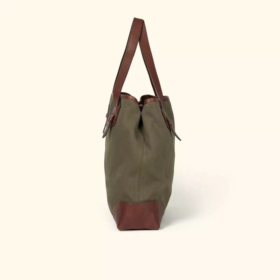 Buffalo Jackson Trading Co. Limited Edition 10-Year Tote Bag | Olive 5 Buffalo Jackson Trading Co. Limited Edition 10-Year Tote Bag | Olive