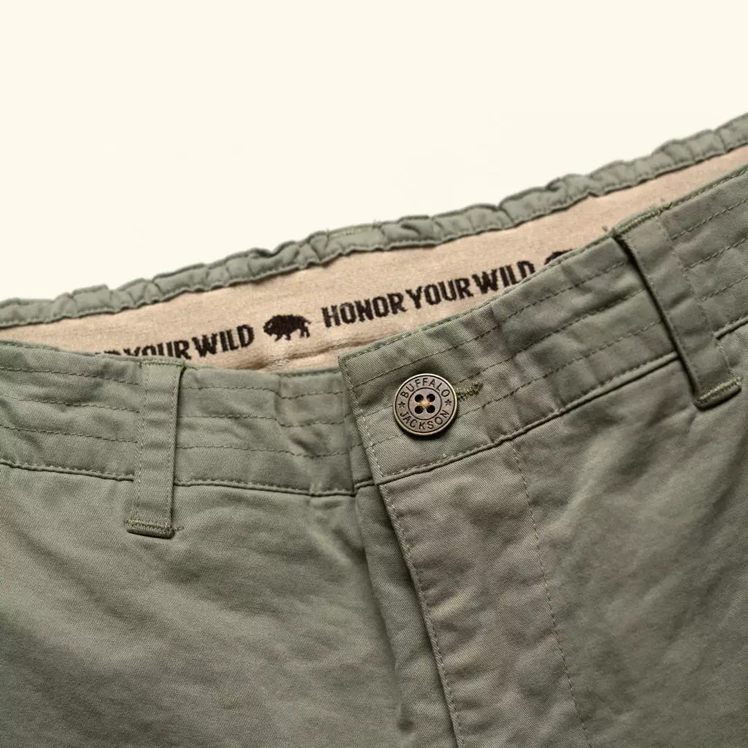 Buffalo Jackson Trading Co. Lobo Explorer Shorts | Olive Apparel 5 Buffalo Jackson Trading Co. Lobo Explorer Shorts | Olive Apparel