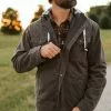 Buffalo Jackson Trading Co. Marshall Hooded Jacket | Coal 1 Buffalo Jackson Trading Co. Marshall Hooded Jacket | Coal