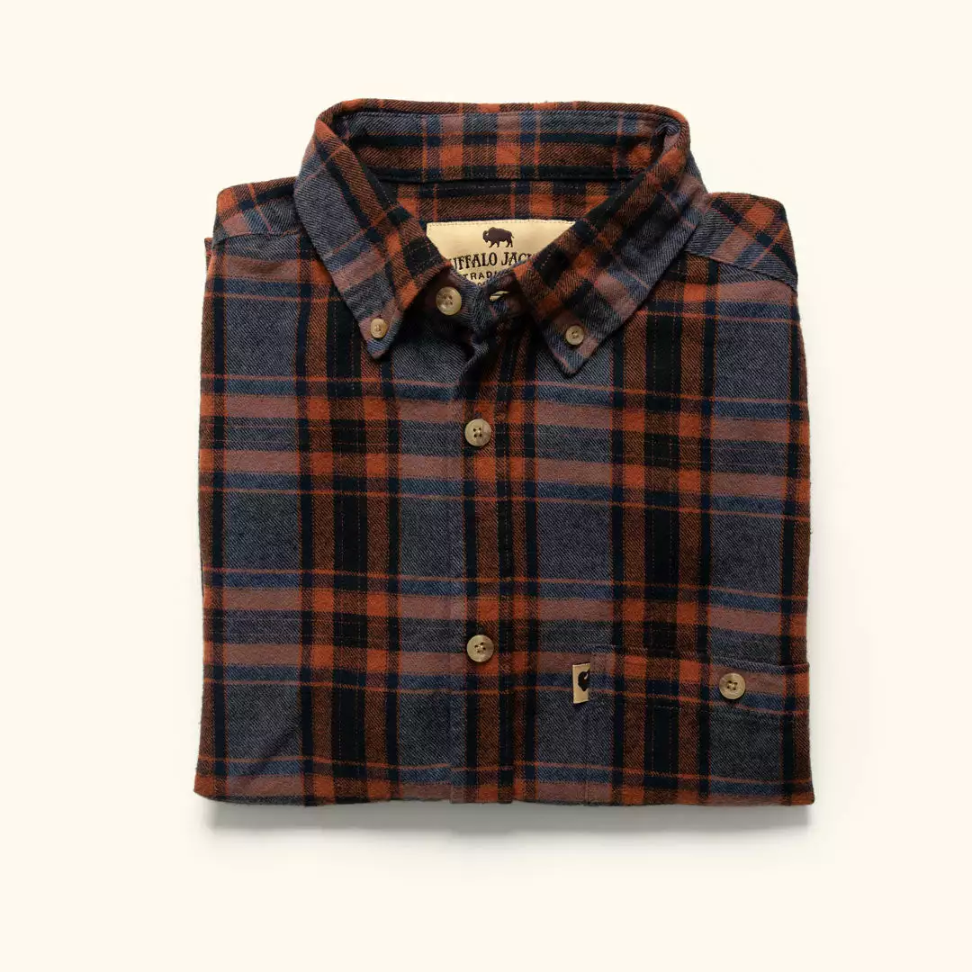 Buffalo Jackson Trading Co. Apparel Fairbanks Flannel | Autumn Stone 5 Buffalo Jackson Trading Co. Apparel Fairbanks Flannel | Autumn Stone