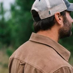 Buffalo Jackson Trading Co. Gunner Cotton Twill Shirt Jac | Fox Den Brown Apparel