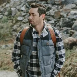 Buffalo Jackson Trading Co. Jackson Vest W/ Sherpa Collar | Stone & Slate New 13 Buffalo Jackson Trading Co. Jackson Vest W/ Sherpa Collar | Stone & Slate New