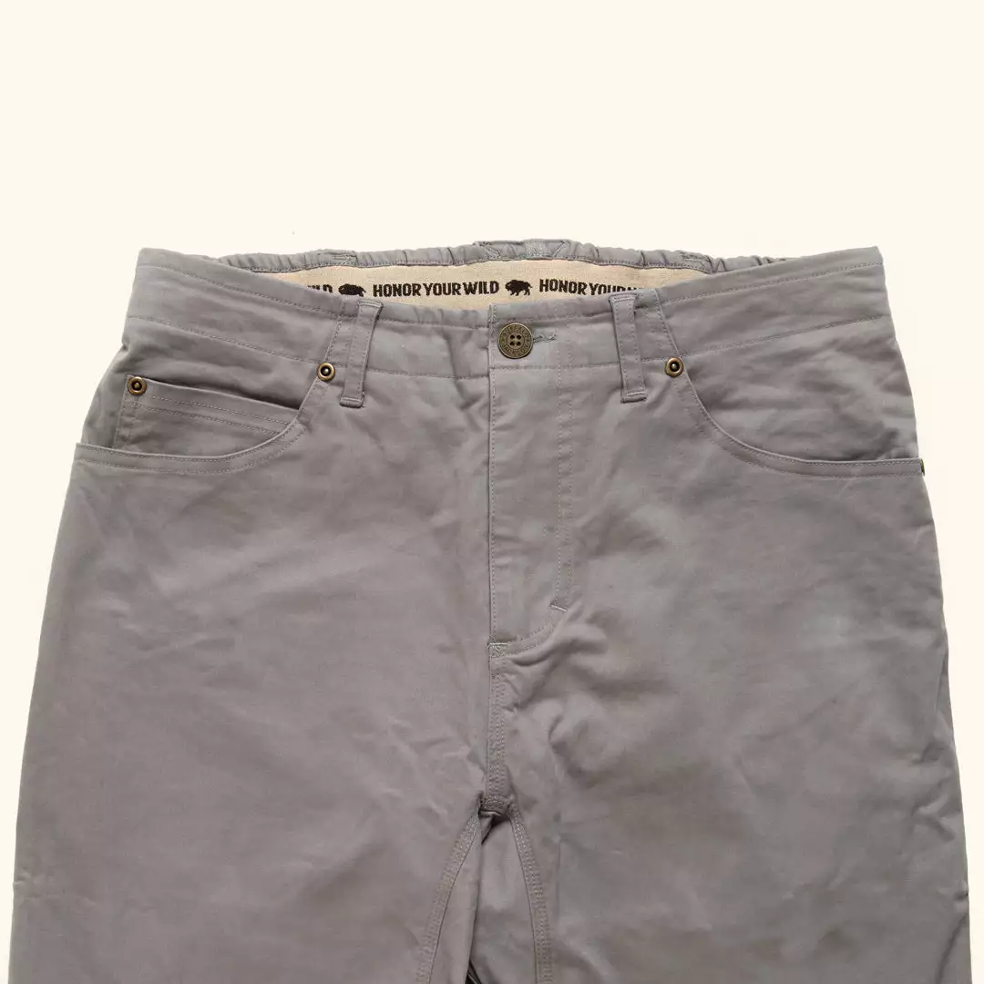 Buffalo Jackson Trading Co. Muir 5 Pocket Light Weight Work Pant | Washed Grey 7 Buffalo Jackson Trading Co. Muir 5 Pocket Light Weight Work Pant | Washed Grey