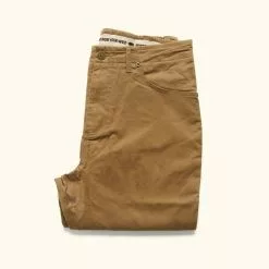Buffalo Jackson Trading Co. Muir 5 Pocket Light Weight Work Pant | Washed Dark Khaki
