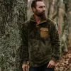 Buffalo Jackson Trading Co. Apparel Kodiak Fleece Pullover - Birchwood Green