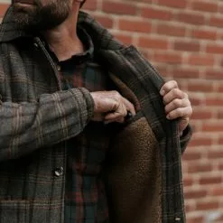 Buffalo Jackson Trading Co. Wesley Wool Jacket | Brown Plaid 17 Buffalo Jackson Trading Co. Wesley Wool Jacket | Brown Plaid