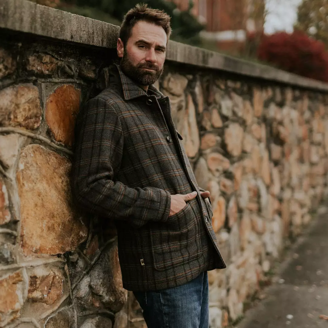 Buffalo Jackson Trading Co. Wesley Wool Jacket | Brown Plaid 8 Buffalo Jackson Trading Co. Wesley Wool Jacket | Brown Plaid