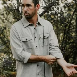 Buffalo Jackson Trading Co. Shepherd Moleskin Shirt | Wheat