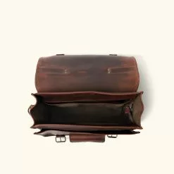 Buffalo Jackson Trading Co. Roosevelt Buffalo Leather Briefcase Bag | Dark Oak Best Sellers 17 Buffalo Jackson Trading Co. Roosevelt Buffalo Leather Briefcase Bag | Dark Oak Best Sellers