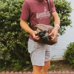 Buffalo Jackson Trading Co. Dakota Waxed Canvas Camera Bag | Field Khaki W/ Chestnut Brown Leather Outlet 20 Buffalo Jackson Trading Co. Dakota Waxed Canvas Camera Bag | Field Khaki W/ Chestnut Brown Leather Outlet