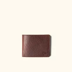 Buffalo Jackson Trading Co. Ryder Reserve Bison Leather Billfold Wallet | Brown