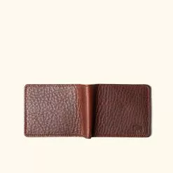 Buffalo Jackson Trading Co. Ryder Reserve Bison Leather Billfold Wallet | Brown