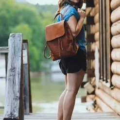 Buffalo Jackson Trading Co. Madison Leather Backpack | Saddle Tan Leather Backpacks 27 Buffalo Jackson Trading Co. Madison Leather Backpack | Saddle Tan Leather Backpacks