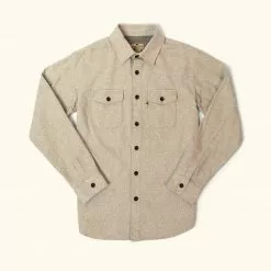 Buffalo Jackson Trading Co. Shepherd Moleskin Shirt | Wheat