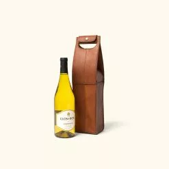 Buffalo Jackson Trading Co. Denver Leather Wine Tote - Single | Autumn Brown 8 Buffalo Jackson Trading Co. Denver Leather Wine Tote - Single | Autumn Brown