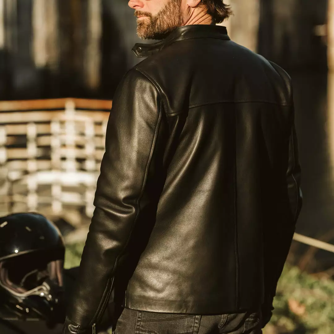 Buffalo Jackson Trading Co. Leather Jackets Thompson Leather Moto Jacket | Black 15 Buffalo Jackson Trading Co. Leather Jackets Thompson Leather Moto Jacket | Black