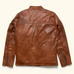 Buffalo Jackson Trading Co. Thompson Leather Moto Jacket | Whiskey Tan 21 Buffalo Jackson Trading Co. Thompson Leather Moto Jacket | Whiskey Tan