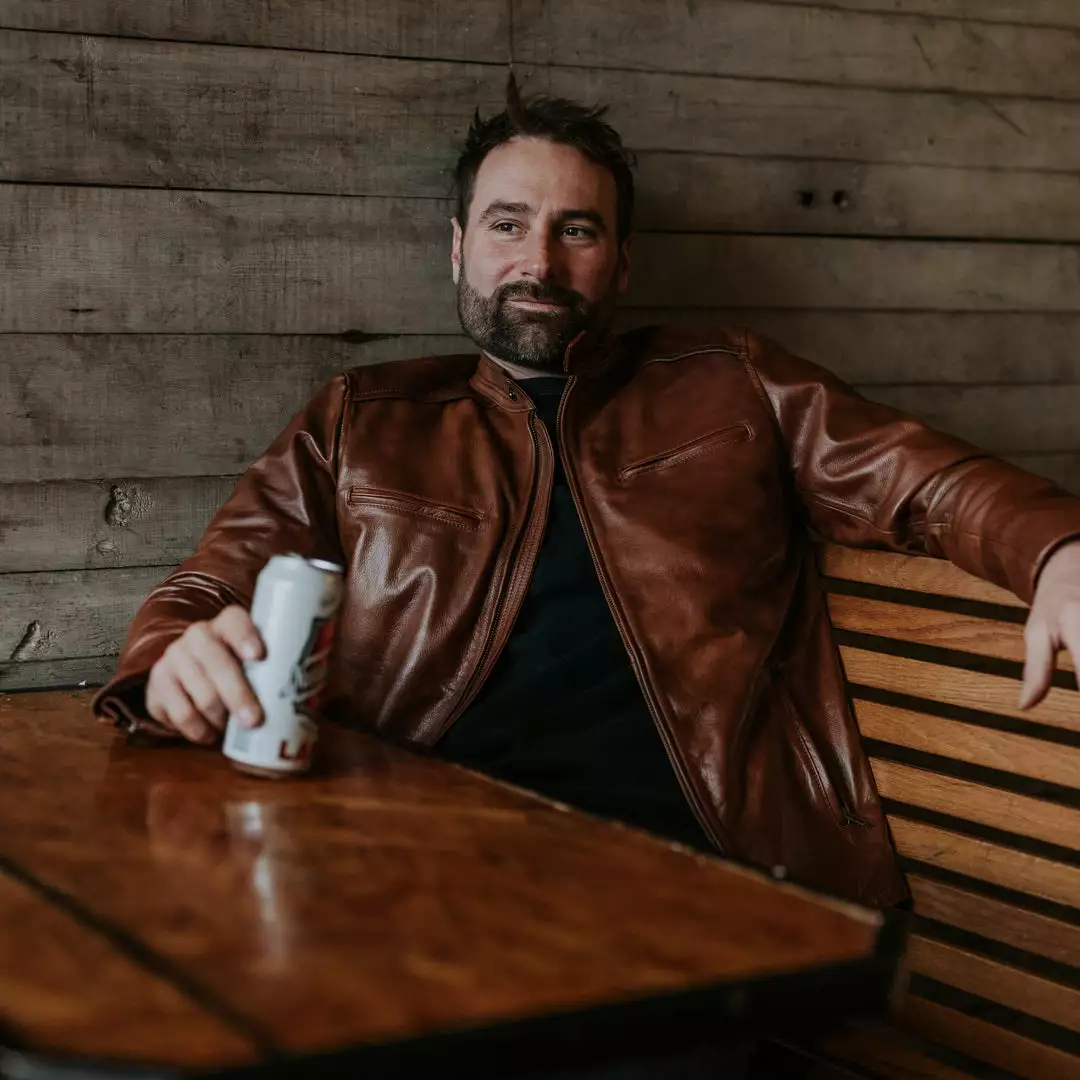 Buffalo Jackson Trading Co. Thompson Leather Moto Jacket | Whiskey Tan 16 Buffalo Jackson Trading Co. Thompson Leather Moto Jacket | Whiskey Tan