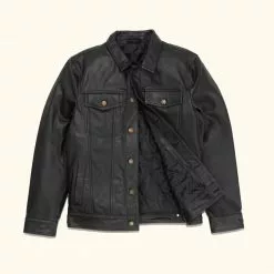 Buffalo Jackson Trading Co. Driggs Leather Jacket | Black Leather Jackets