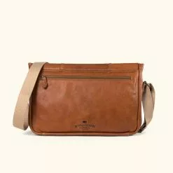 Buffalo Jackson Trading Co. Leather Messenger Bags Walker Leather Messenger Bag | Rustic Tan 13 Buffalo Jackson Trading Co. Leather Messenger Bags Walker Leather Messenger Bag | Rustic Tan