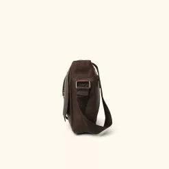 Buffalo Jackson Trading Co. Walker Leather Messenger Bag | Vintage Oak Leather Messenger Bags