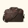 Buffalo Jackson Trading Co. Walker Leather Pilot Bag | Vintage Oak