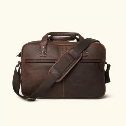 Buffalo Jackson Trading Co. Walker Leather Pilot Bag | Vintage Oak