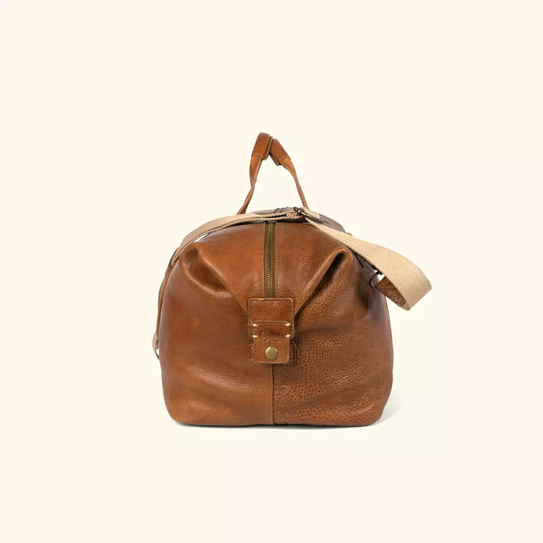 Buffalo Jackson Trading Co. Walker Leather Weekend Bag | Rustic Tan 5 Buffalo Jackson Trading Co. Walker Leather Weekend Bag | Rustic Tan