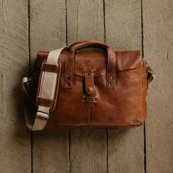 Buffalo Jackson Trading Co. Walker Leather Briefcase Bag | Rustic Tan 16 Buffalo Jackson Trading Co. Walker Leather Briefcase Bag | Rustic Tan