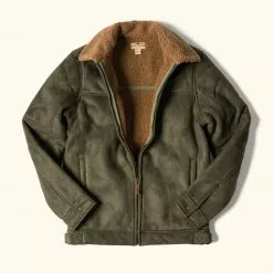 Buffalo Jackson Trading Co. Warren Flight Jacket | Olive Green