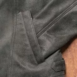 Buffalo Jackson Trading Co. Women's Oakley Fringe Leather Jacket | Grey